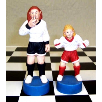 Plaster Molds - Girl Bishop & Knight
